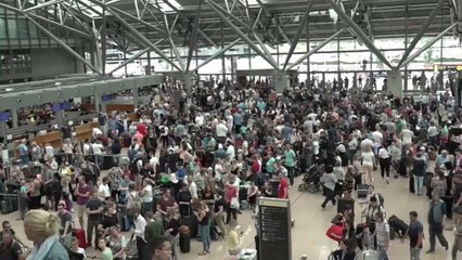Neustart am Hamburger Flughafen