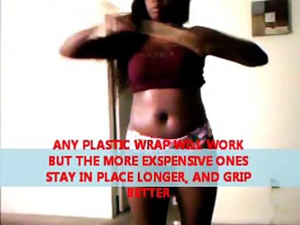 Cheap (homemade/DIY) Body wrap with vicks/ slim your waist in minutes new IG:radiantlee305