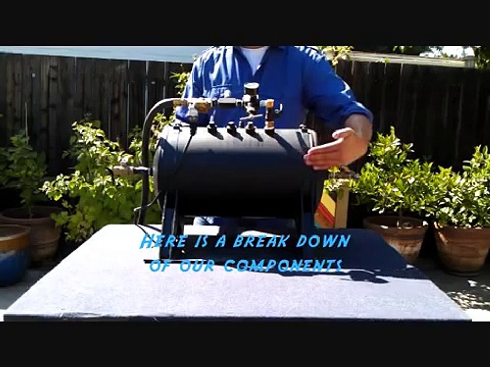 Setting Up Our Pneumatic Compressed Air Cannon Prop