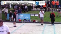 Quarts de finale, douzième étape du Super 16 masculin, Montfaucon-en-Velay 2018