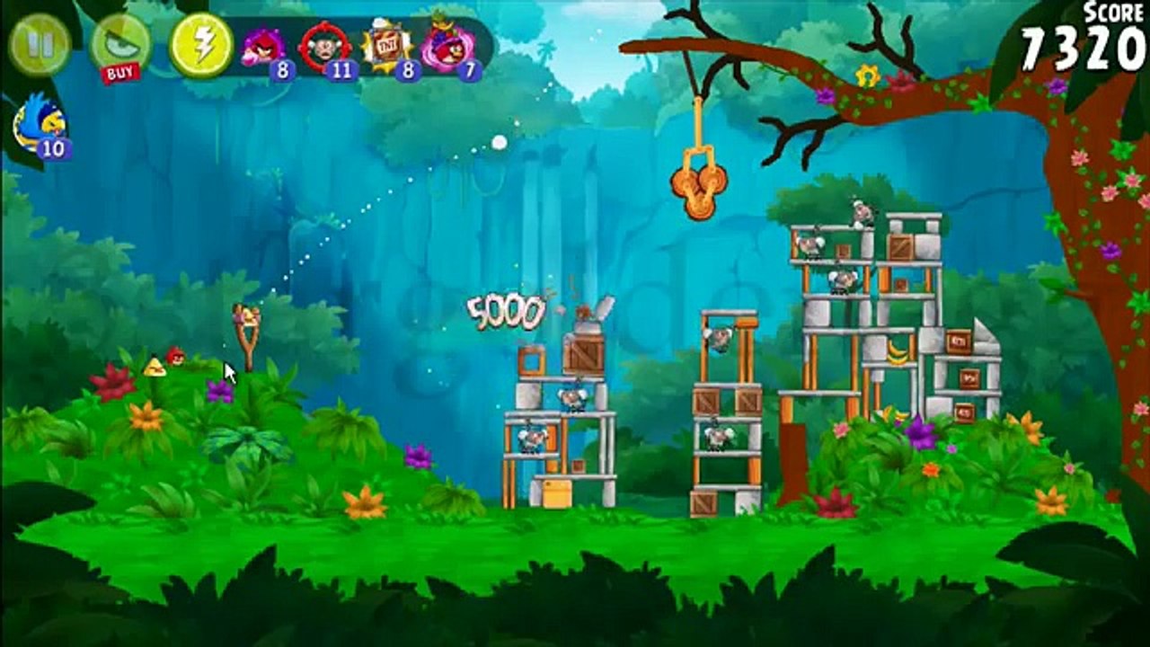 Angry Birds Rio Timber Tumble All Golden Gear by 3stargoldenegg