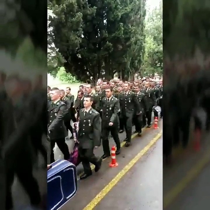 Milli Savunma Üniversitesi Öğrencilerinin Disiplinsiz Yürüyüşü/Undisciplined Marching of National Defense University Students