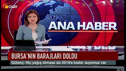 Bursa'nın barajları doldu