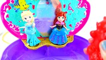 DIY Frozen Anna and Elsa Magic Dresses - Color Change Mood Nail Polish Painting DIY Craft