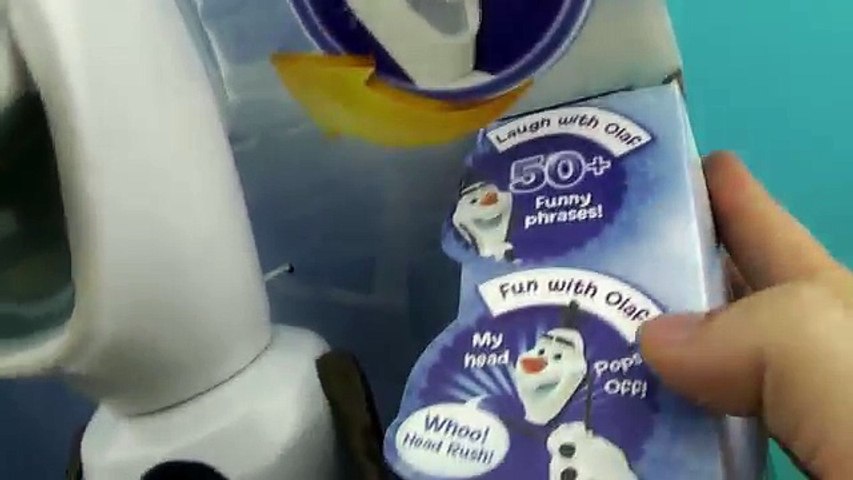 Disney Frozen Olaf-A-Lot Talking interive toy review