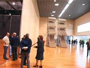 La Visite de La Commanderie de JP Lefèvre, adjoint à la culture