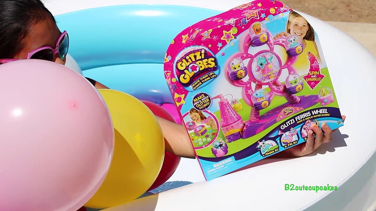 HUGE BALLOONS SURPRISE!! Water Balloon Pop Huge Surprise Toys |B2cutecupcakes