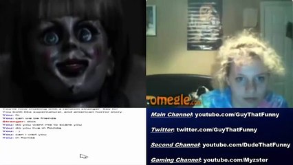 Omegle Pranks - Annabelle Knows Where You Live