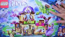 Lego Elves Green Earth Dragon The Secret Market Place Set Build Review - Kids Toys