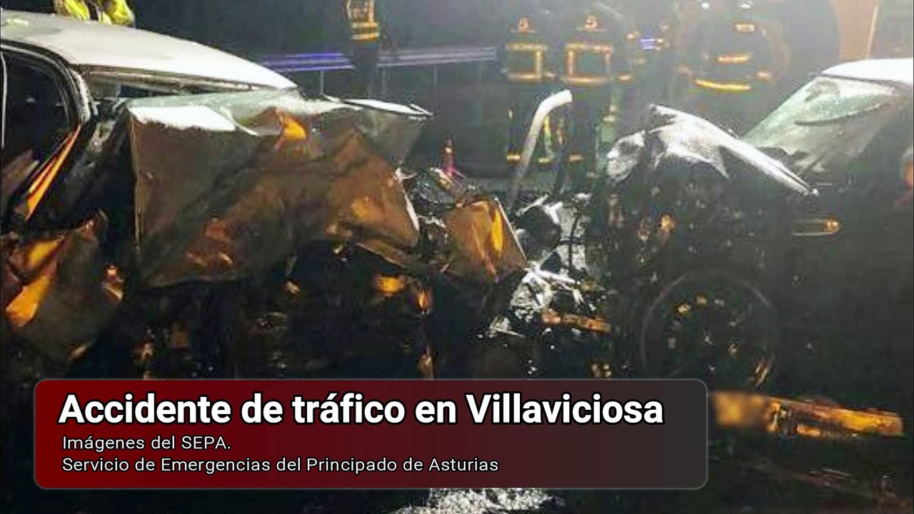 2 HERIDOS, uno muy grave, en ACCIDENTE de tráfico en Autovía del Cantábrico, Villaviciosa, Asturias
