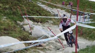 Downhill practice highlights at Fort William. | UCI MTB 2018