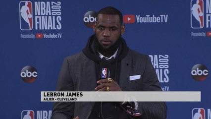 NBA - Les réactions de Stephen Curry et LeBron James