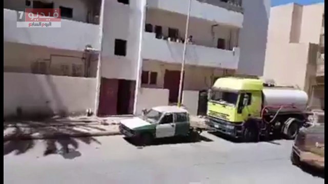 أهالى درنة يستقبلون قوات الجيش الوطنى الليبى بالزغاريد والتكبير