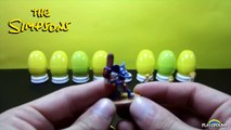 Surprise Eggs Unboxing The simpsons, lot of surprise eggs. Kinder Surprise The simpsons