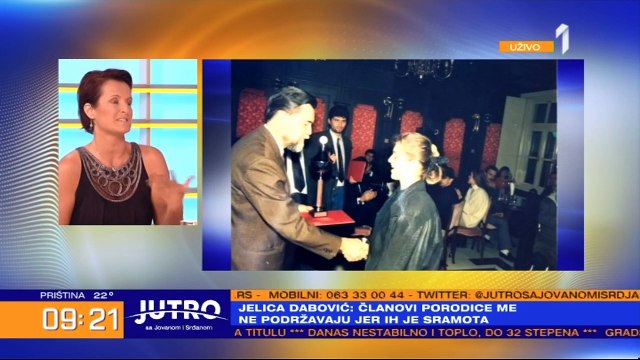 JEZIVA ISPOVEST JELICE DABOVIĆ NA TV PRVA: Živeli smo kao deca 24 sata u STRAHU, a najgore stvari o ocu čak nisam ni napisala u knjizi!
