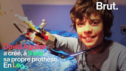 À seulement 9 ans, il crée sa propre prothèse…en Lego