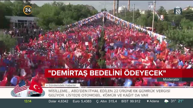 Demirtaş bedelini ödeyecek