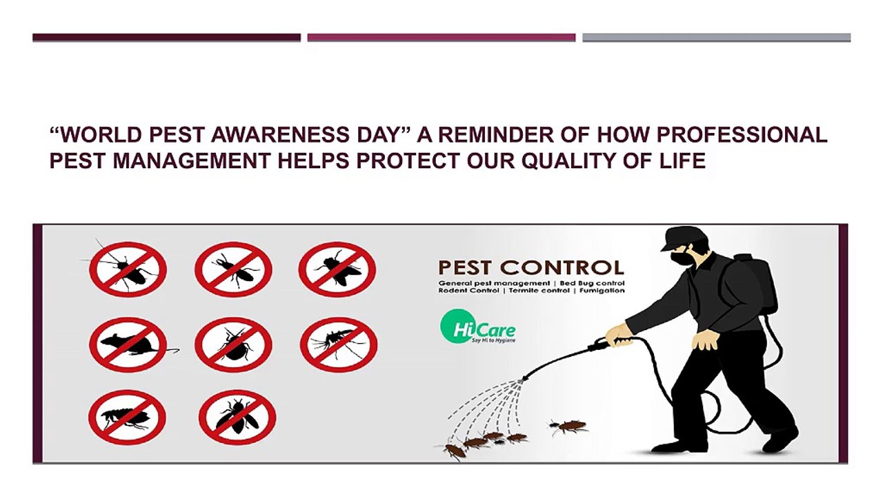 WORLD PEST AWARENESS DAY