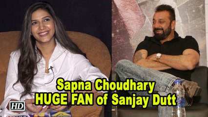 BB contestant Sapna Choudhary HUGE FAN of Sanjay Dutt