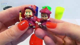 Learn Colors Slime Clay Toys Minions, Fairy Disney, Spongebob, Kung Fu Panda, Masha and the Bear