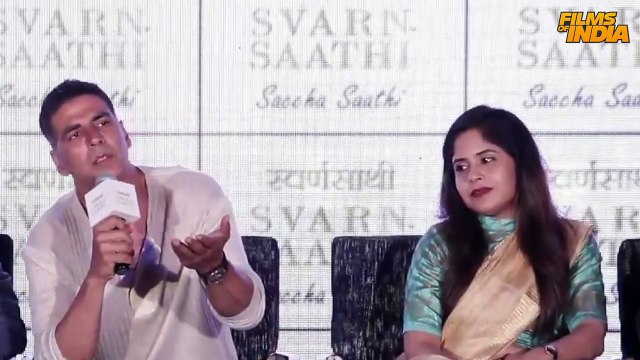 Akshay Kumar At Launch Of Anti Smoking & Tobacco Product Svarn Saathi