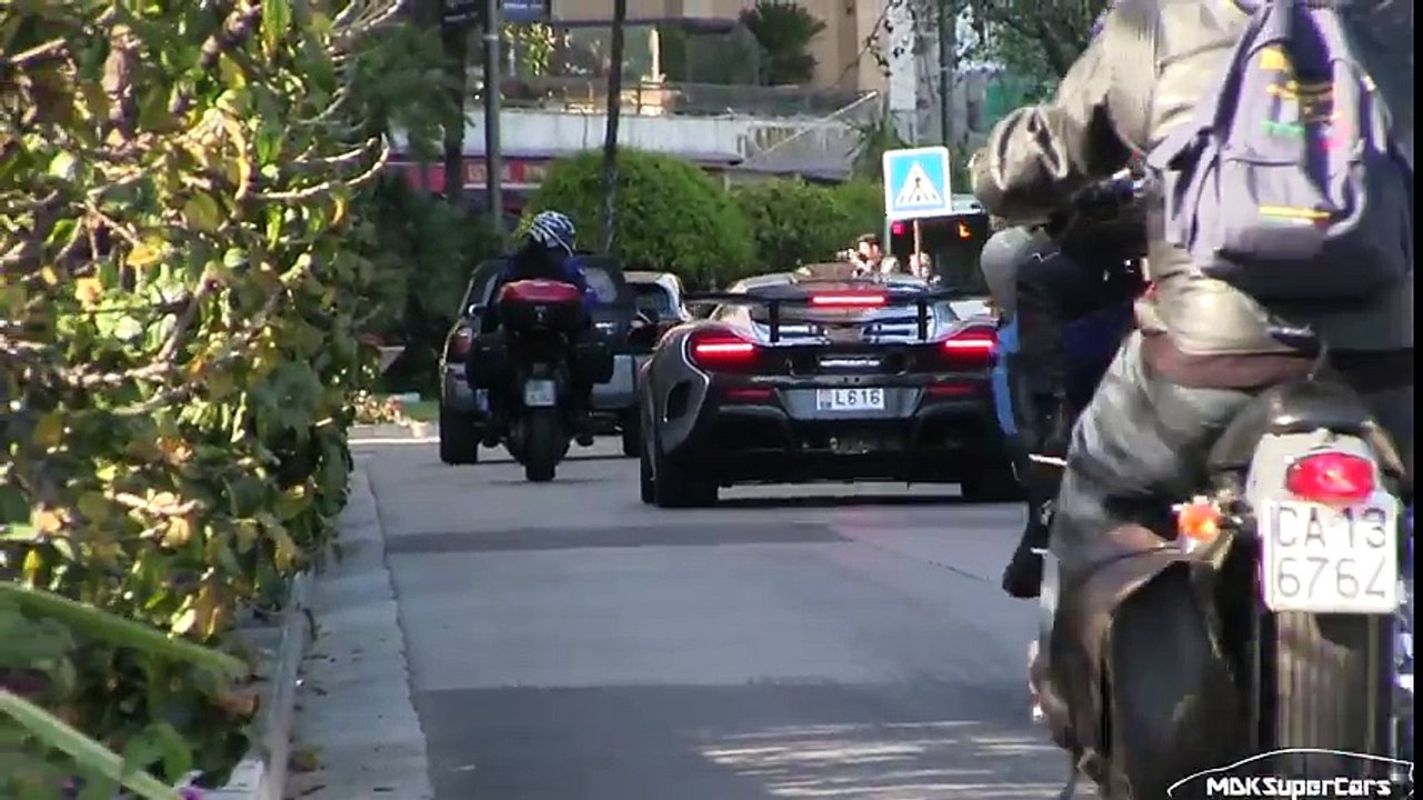 1 of 25 McLaren 688 MSO HS in Monaco  2X LOUD ACCELERATION!