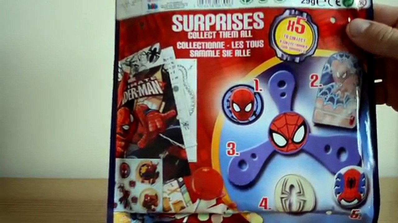 Surprise Marvel Spider-Man Wolverine Iron Man The Hulk The Thing Super Surprise Packs