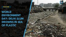 World Environment Day : Delhi slum drowns in sea of plastic