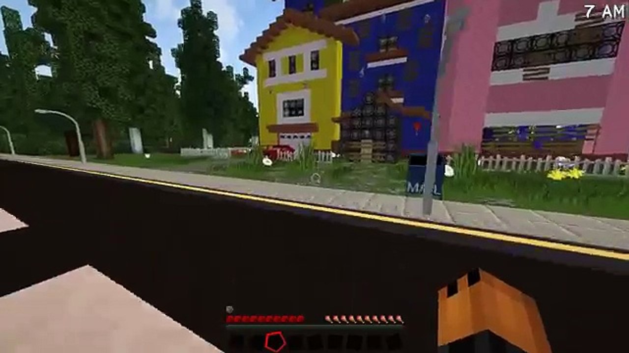 Minecraft HOW TO BECOME THE SIMPSONS.EXE!!