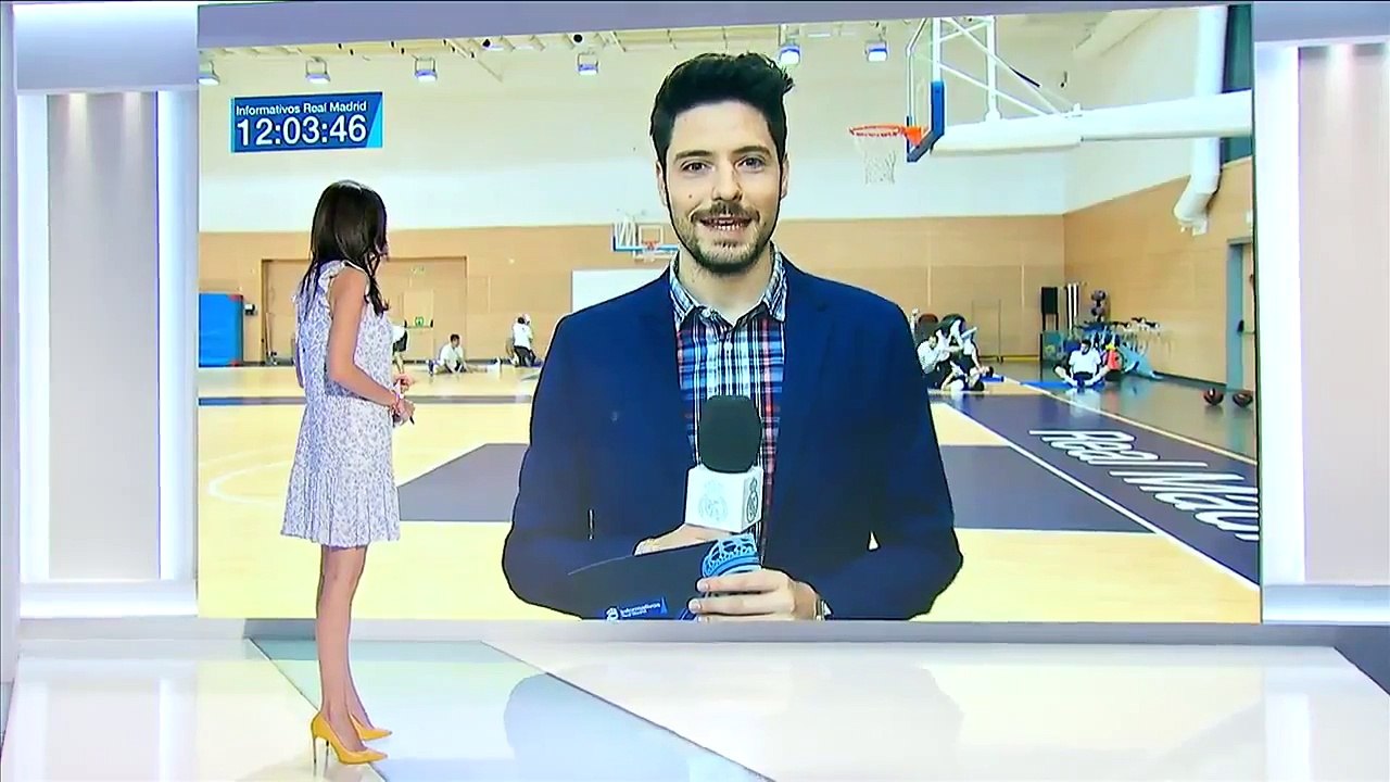 El entrenamiento del Real Madrid antes del segundo partido ante Gran Canaria