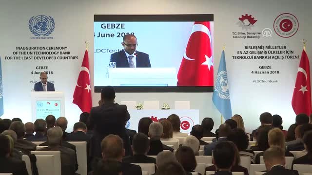 BM En Az Gelişmiş Ülkeler İçin Teknoloji Bankası Açılış Töreni (2)