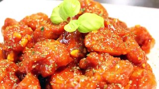 How to make Korean spicy sweet fried chicken - boneless yangnyeom tongdak