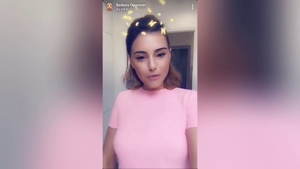 Barbara pousse un coup de gueule sur Snapchat car Instagram a supprimé sa photo trop osée