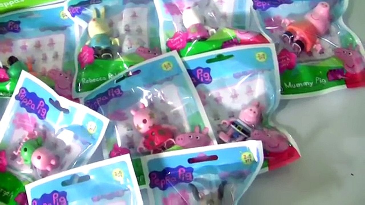PEPPA PIG BLIND BAGS COLLECTION Complete Set 2017 by Funtoyscollector