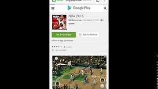 NBA2K16 On Samsung Galaxy J7