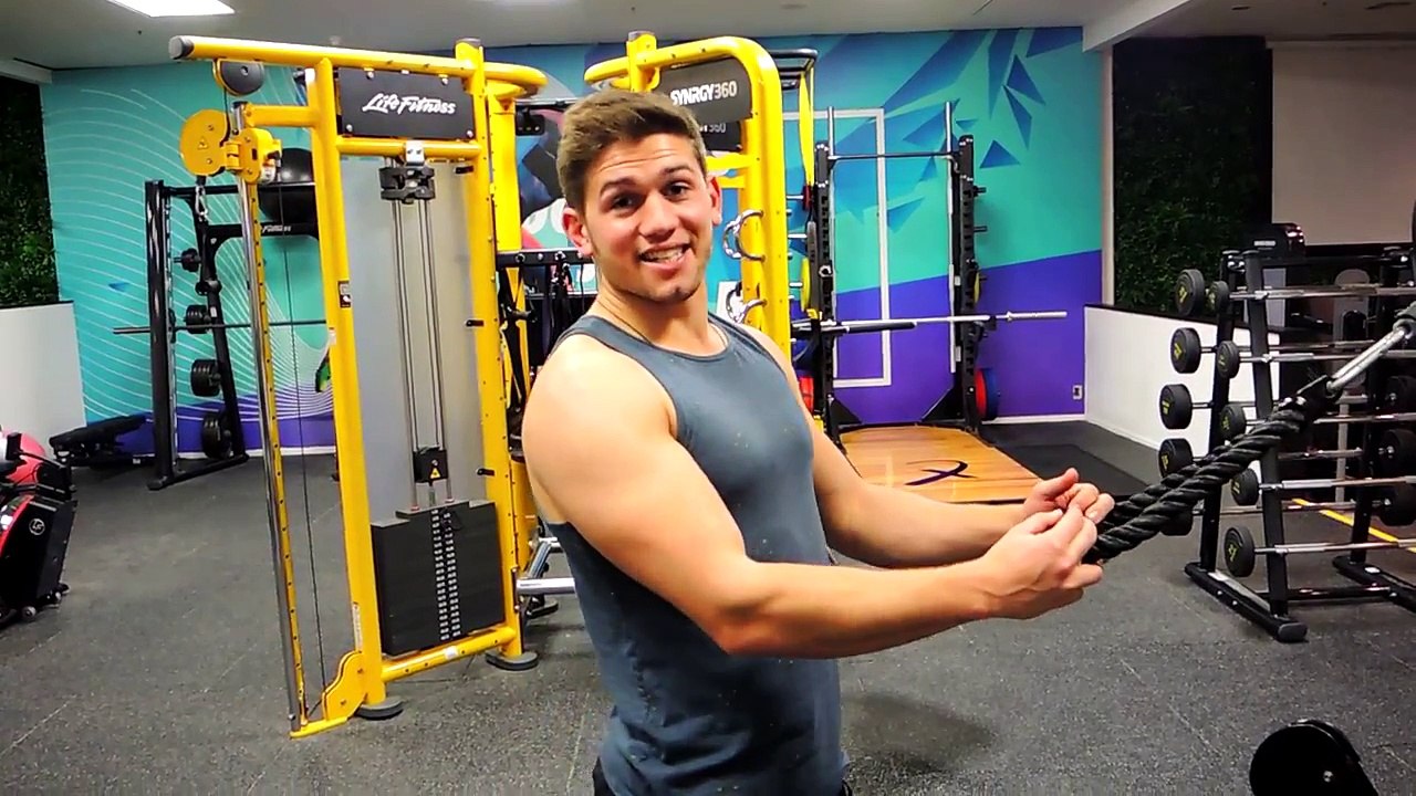 Rope Cable High Row video Dailymotion