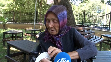 'Dilenmediği' iddiasıyla darp edilen yaşlı kadına devlet sahip çıktı