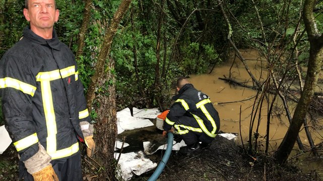 Des huiles de vidanges déversées dans le réseau pluvial