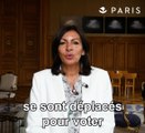 Anne Hidalgo - Remerciements votation climat