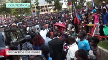 BOBI WINE CONVOY VS MUSEVENI CONVOY AT NAMUGONGO ANTI KALE