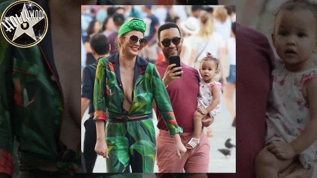 Chrissy Teigen Wore A Casual Version Of JLo s Infamous Grammys Dress