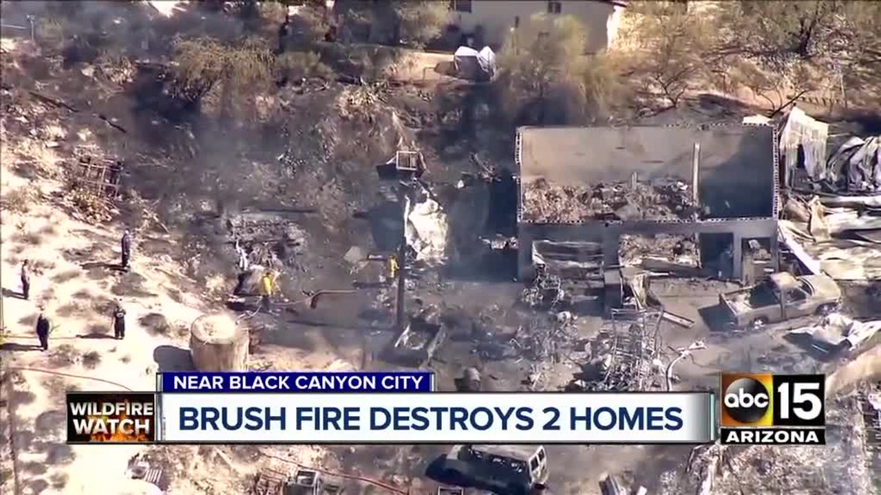 Top stories: Four murders may be linked, brush fire destroys homes north of the Valley, Excessive Heat Warning