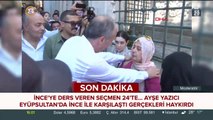 Trabzonlu kadını, Muharrem İnce'ye dersini verdi