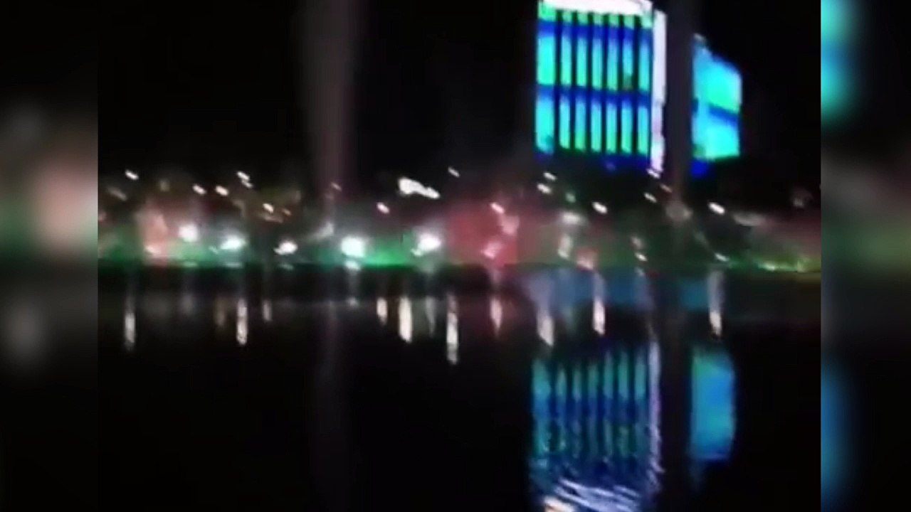 Bola de fuego cae del cielo en China