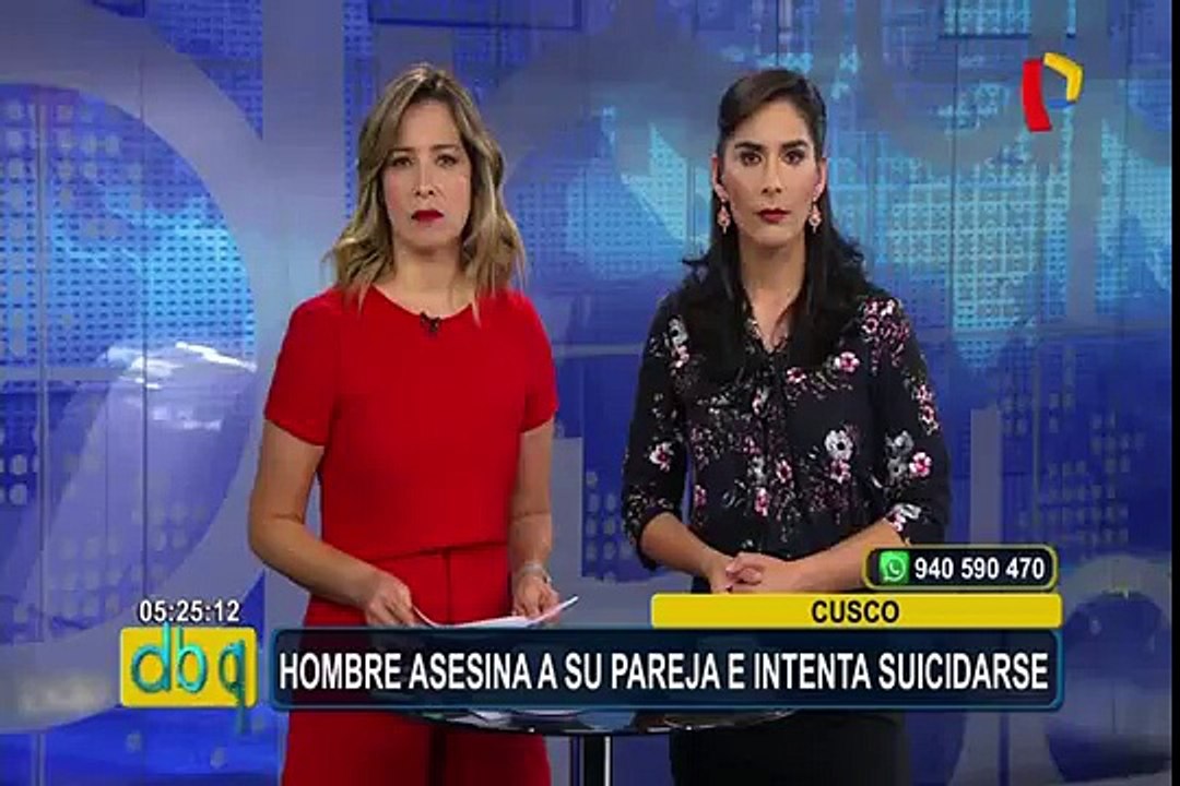 Cusco: sujeto que asesinó a mujer de cinco puñaladas fue trasladado a penal