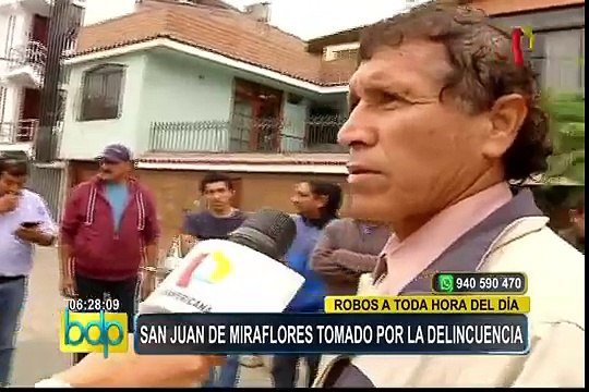 San Juan de Miraflores: cámaras de videovigilancia captan violentos asaltos y robos al paso