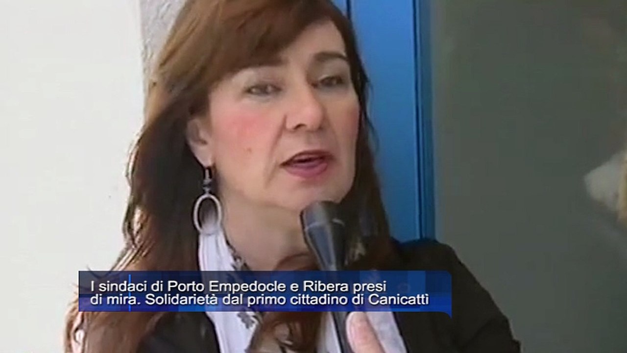 I sindaci di Porto Empedocle e Ribera presi di mira Solidarieta dal primo cittadino di Canicatti