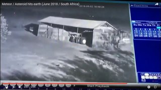 Meteorite crashes near south africa Botswana border   on 2 June 2018