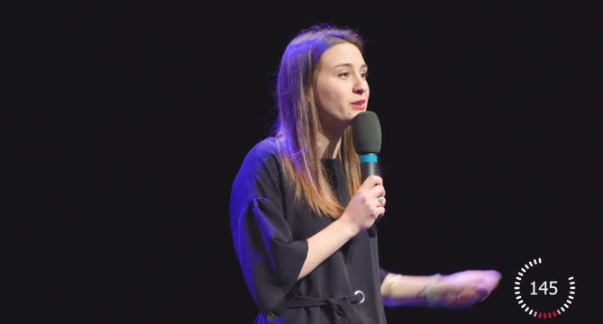 Élise Bordet, finaliste du concours « Ma thèse en 180 secondes »
