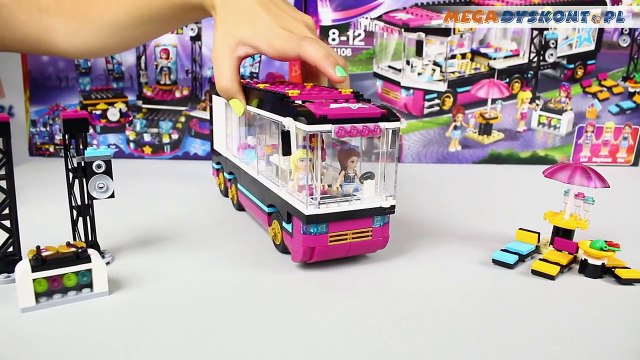 Pop Star Tour Bus / Wóz Koncertowy Gwiazdy Pop - Lego Friends - 41106 - MegaDyskont.pl